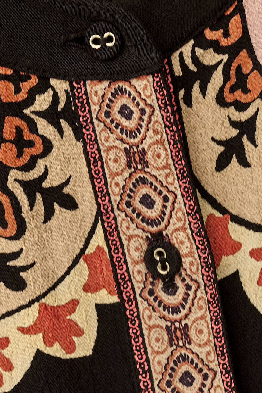 B&SH BLOUSE VALDA - CARBONE