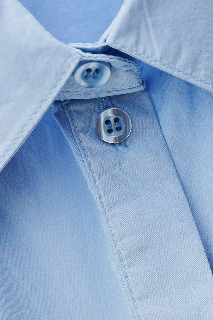 BA&SH ADAM BLOUSE - BLUE