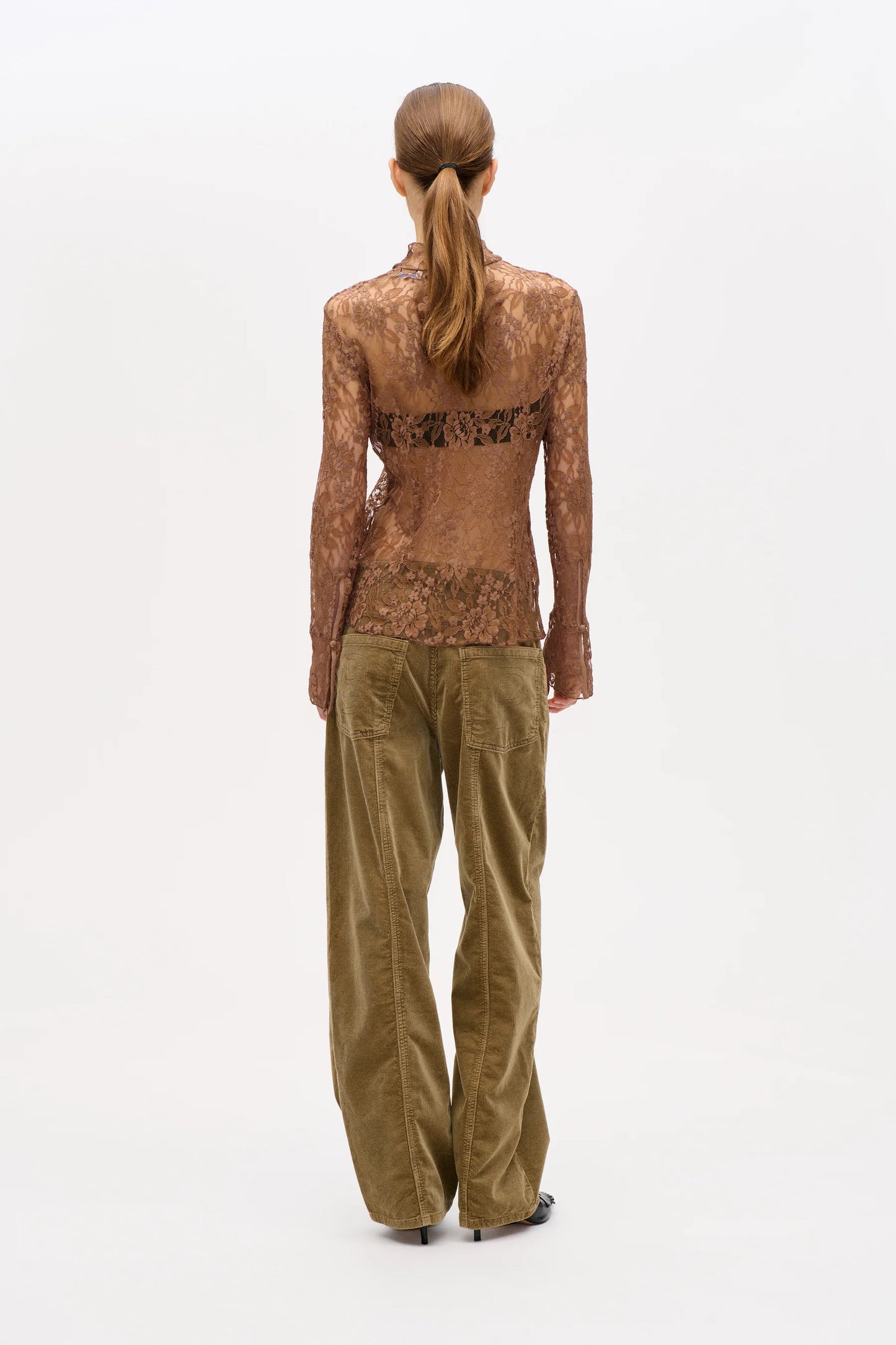 BAUM UND PFERDGARTEN MEENA TOP - MOCHA CAMEL