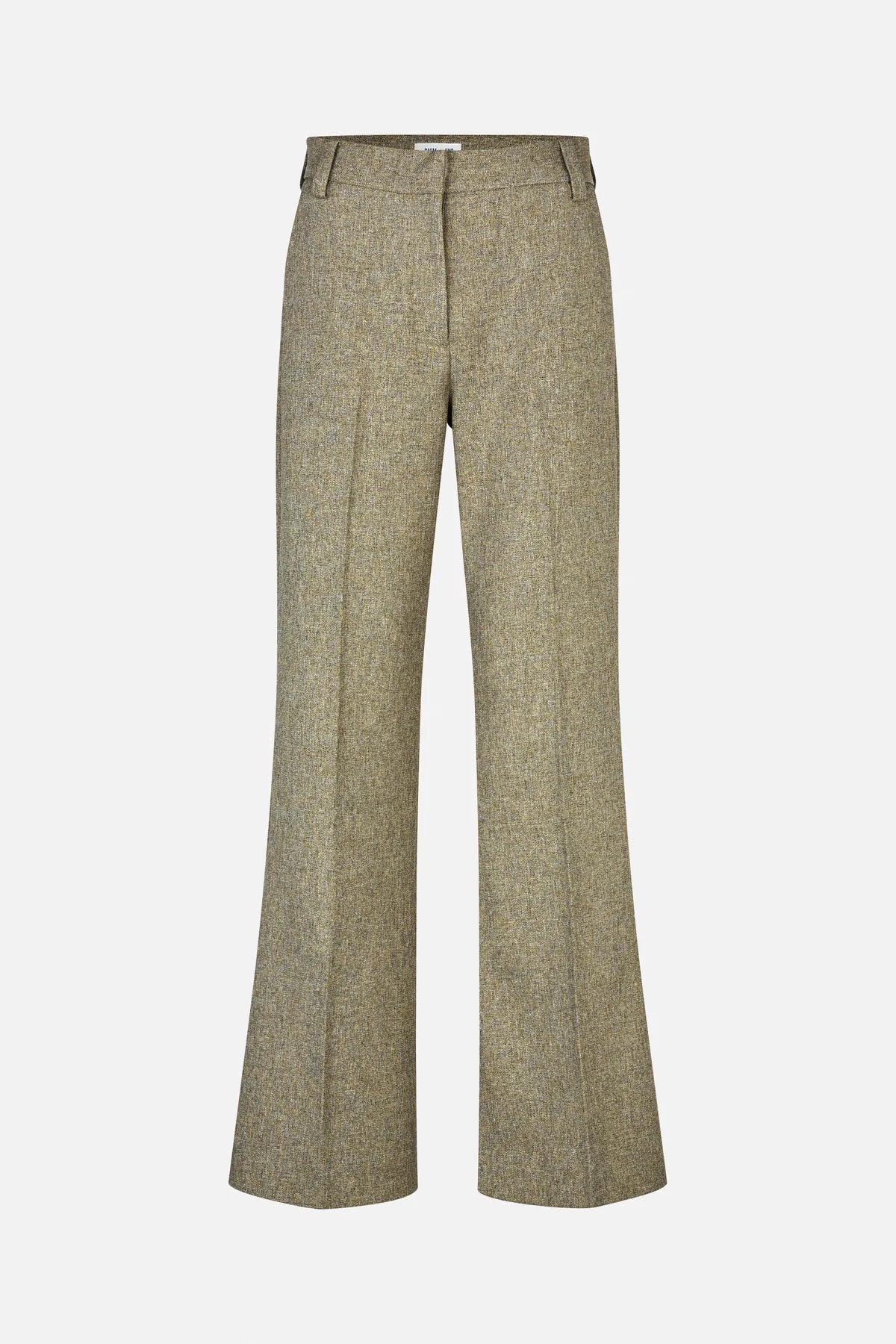 BAUM UND PFERDGARTEN NILE TROUSERS STRAW YELLOW TWEED