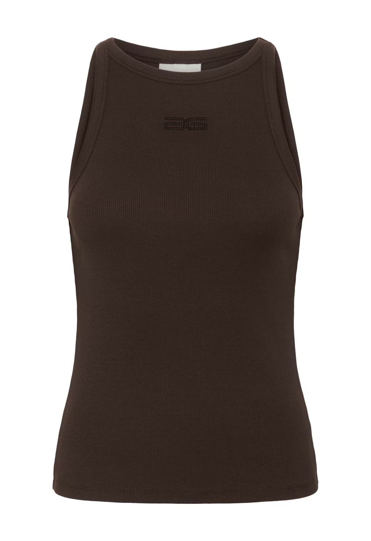 GESTUZ RHINESTONE LOGO TANK - MOLÉ