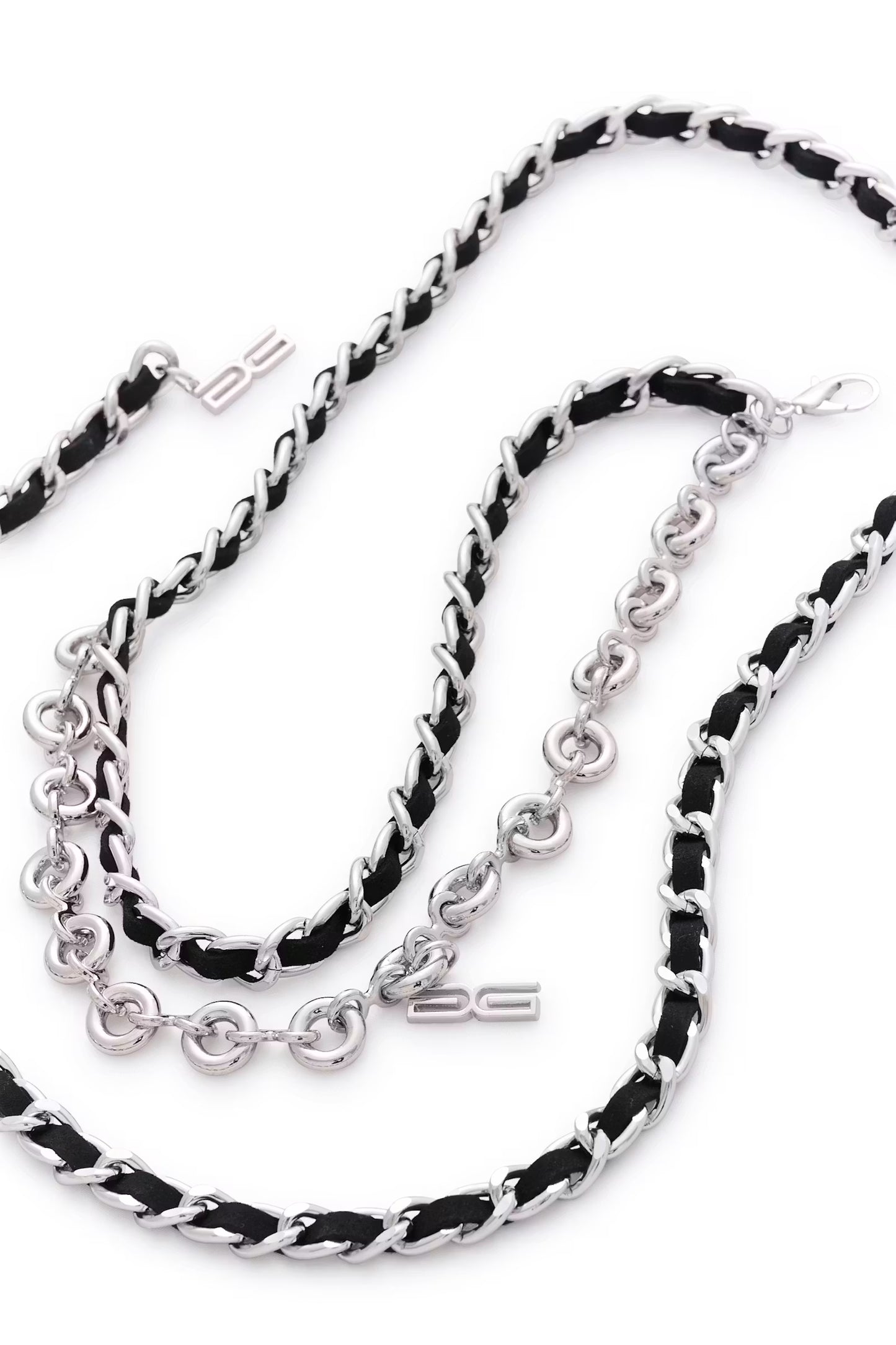 GESTUZ ZINNIA RIEM SILVER