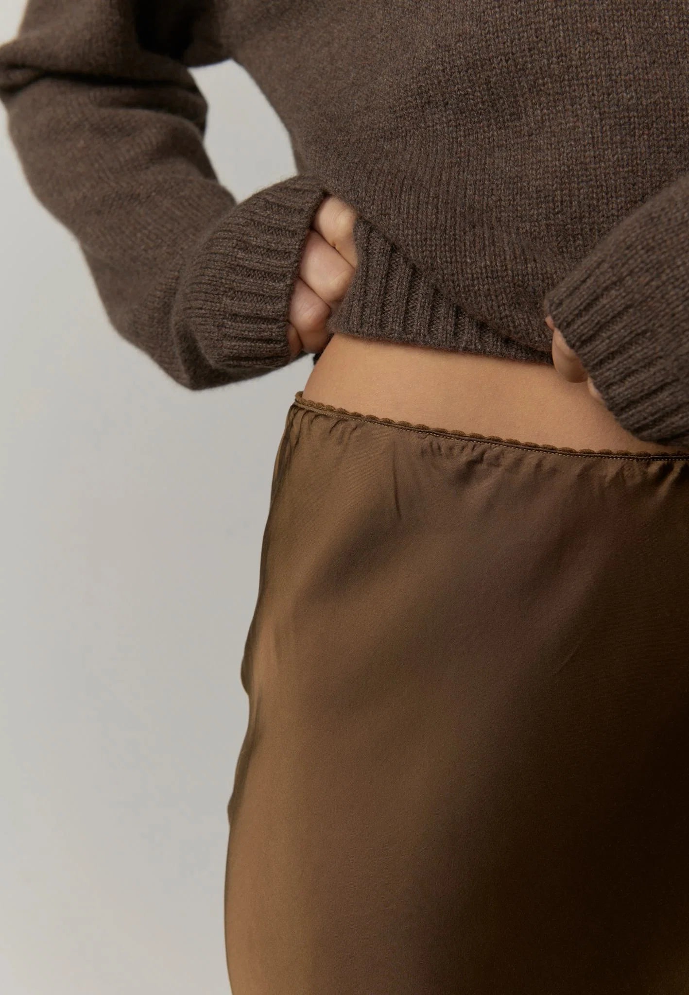 HERSKIND HERBERT SKIRT TOBACCO