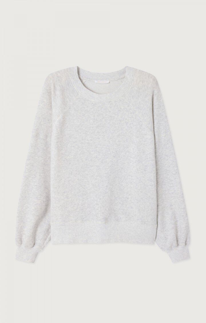 AMERICAN VINTAGE ATUBAY SWEATER ARTIC MELANGE