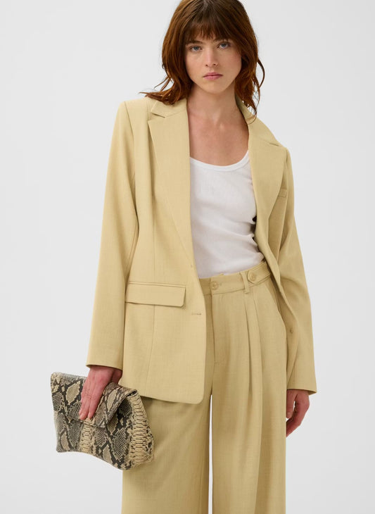 GESTUZ GZSTACY BLAZER - PALE HALE MELANGE