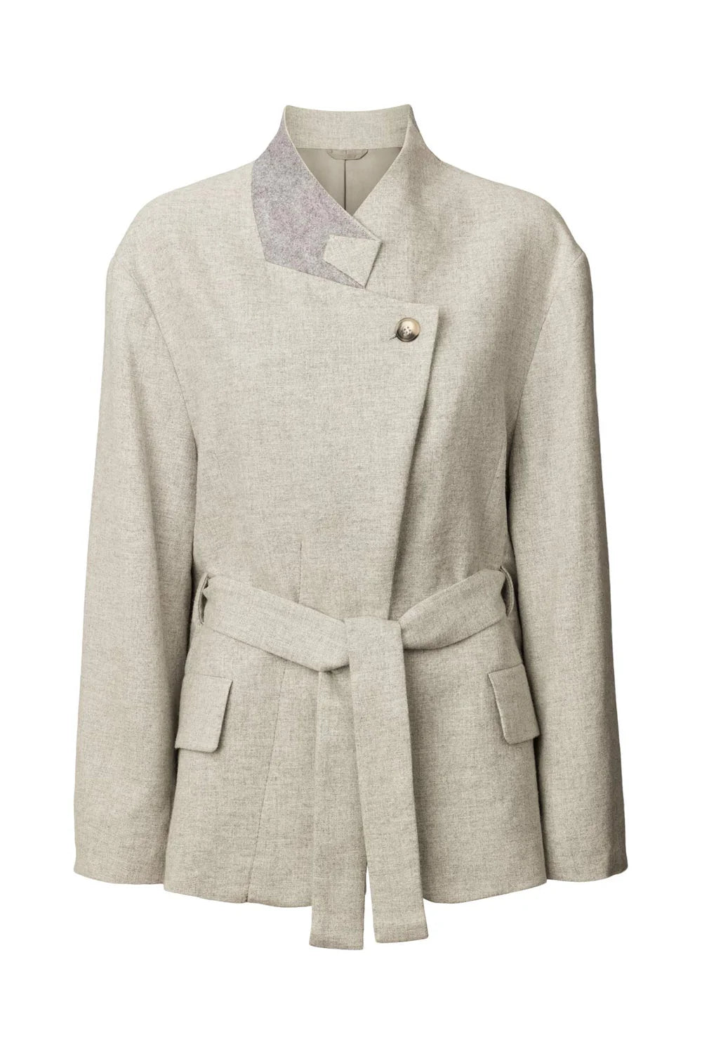 RABENS SALONER ETHENA DRAPY TAILORING JACKET
