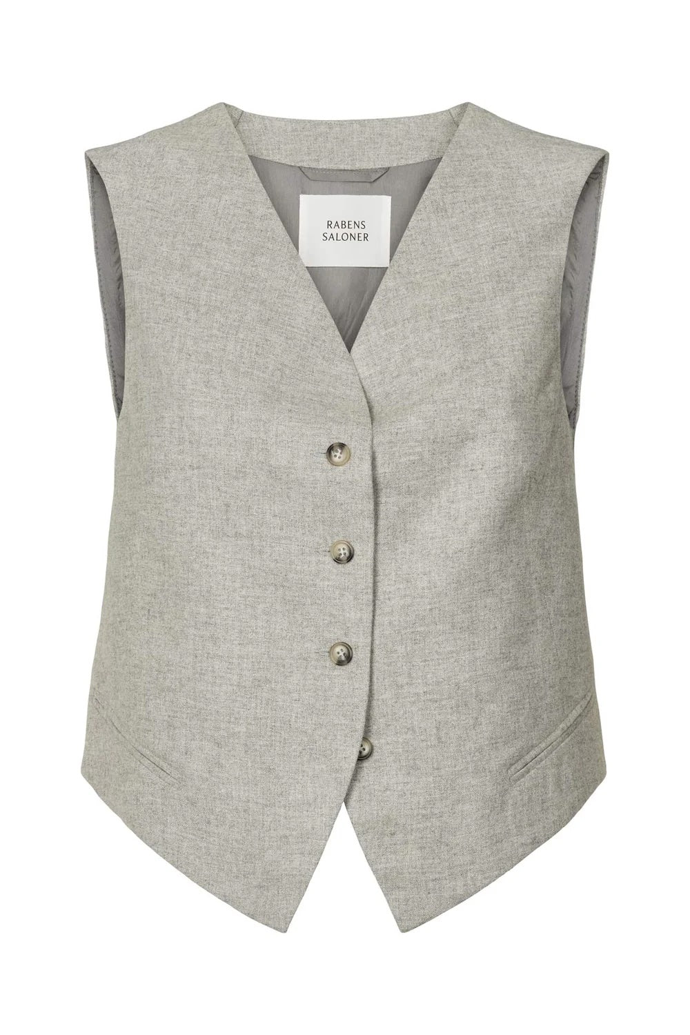 RABENS SALONER FAVOUR DRAPY TAILORING VEST