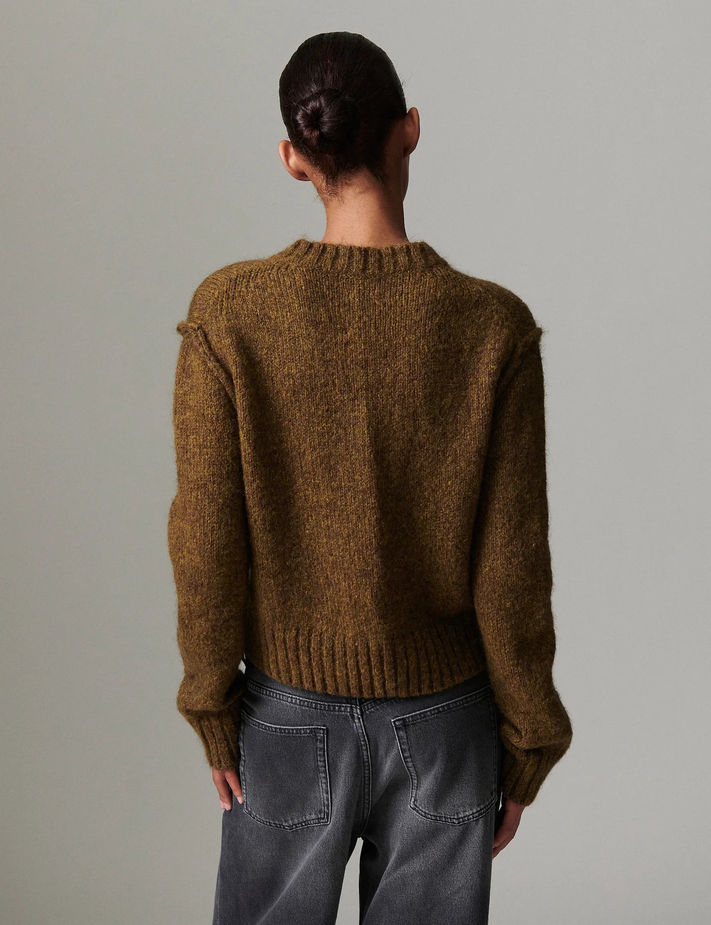 DAY BIRGET ET MIKKELSEN FLORENT SWEATER - CAPERS MELANGE
