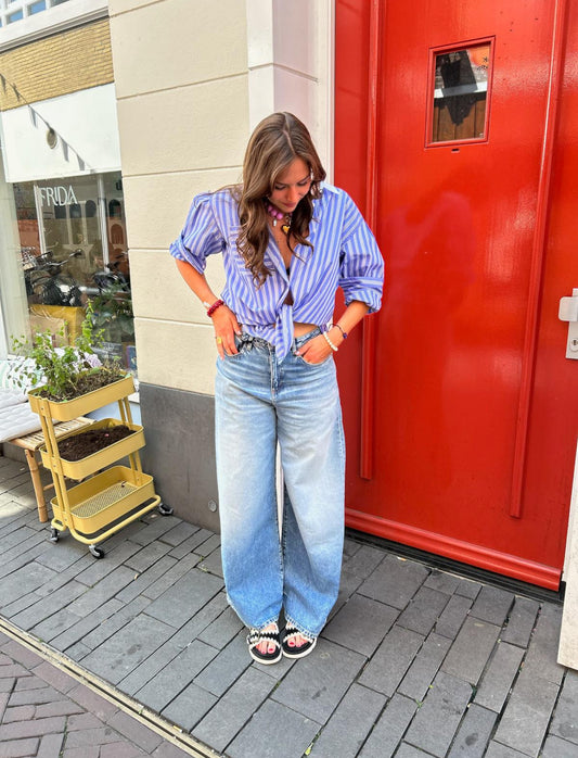 ICON DENIM KENDALL JEANS SMOKE BLUE