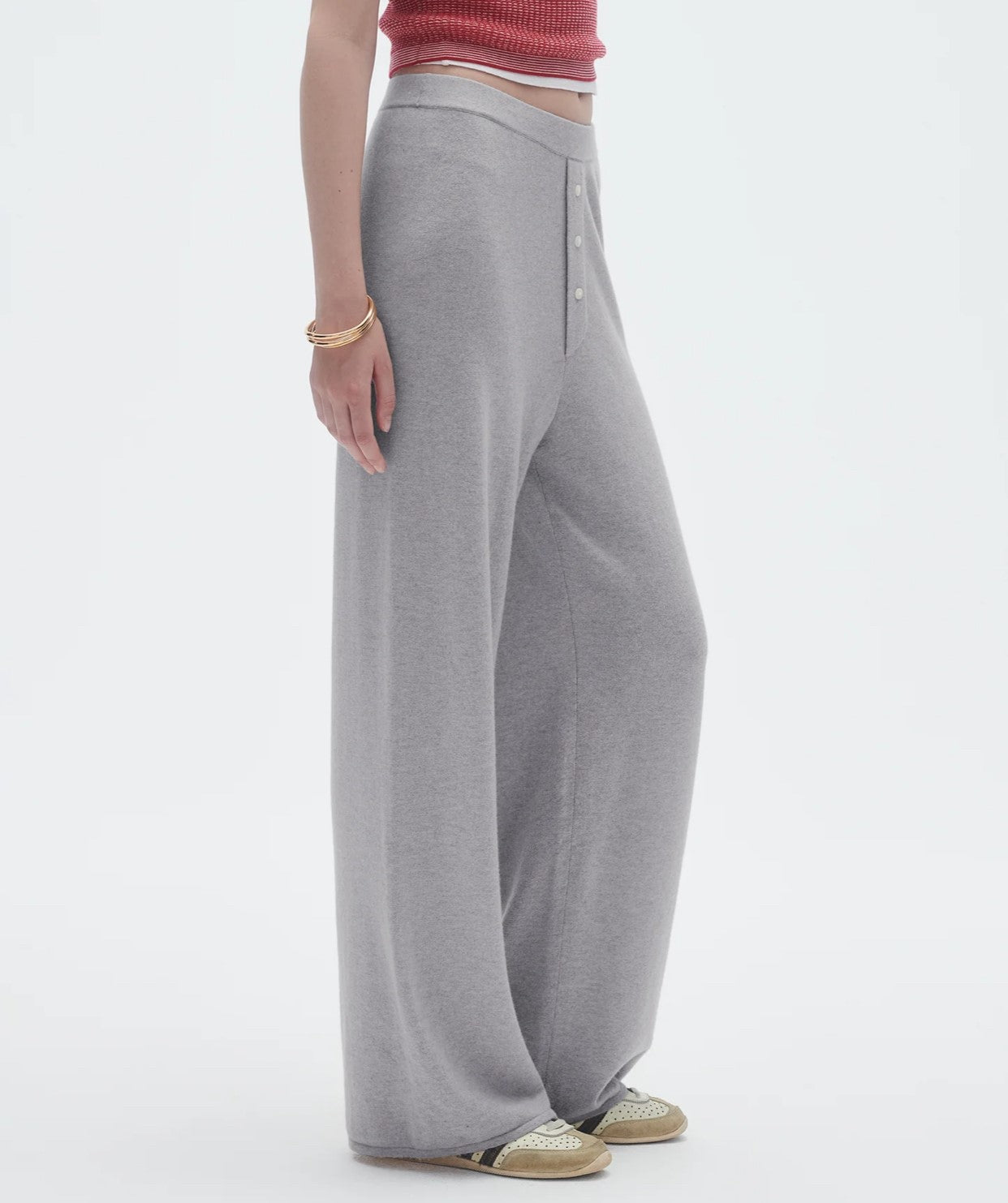 GUEST IN RESIDENCE EVERYWEAR PANTS - HEATHER GREY
