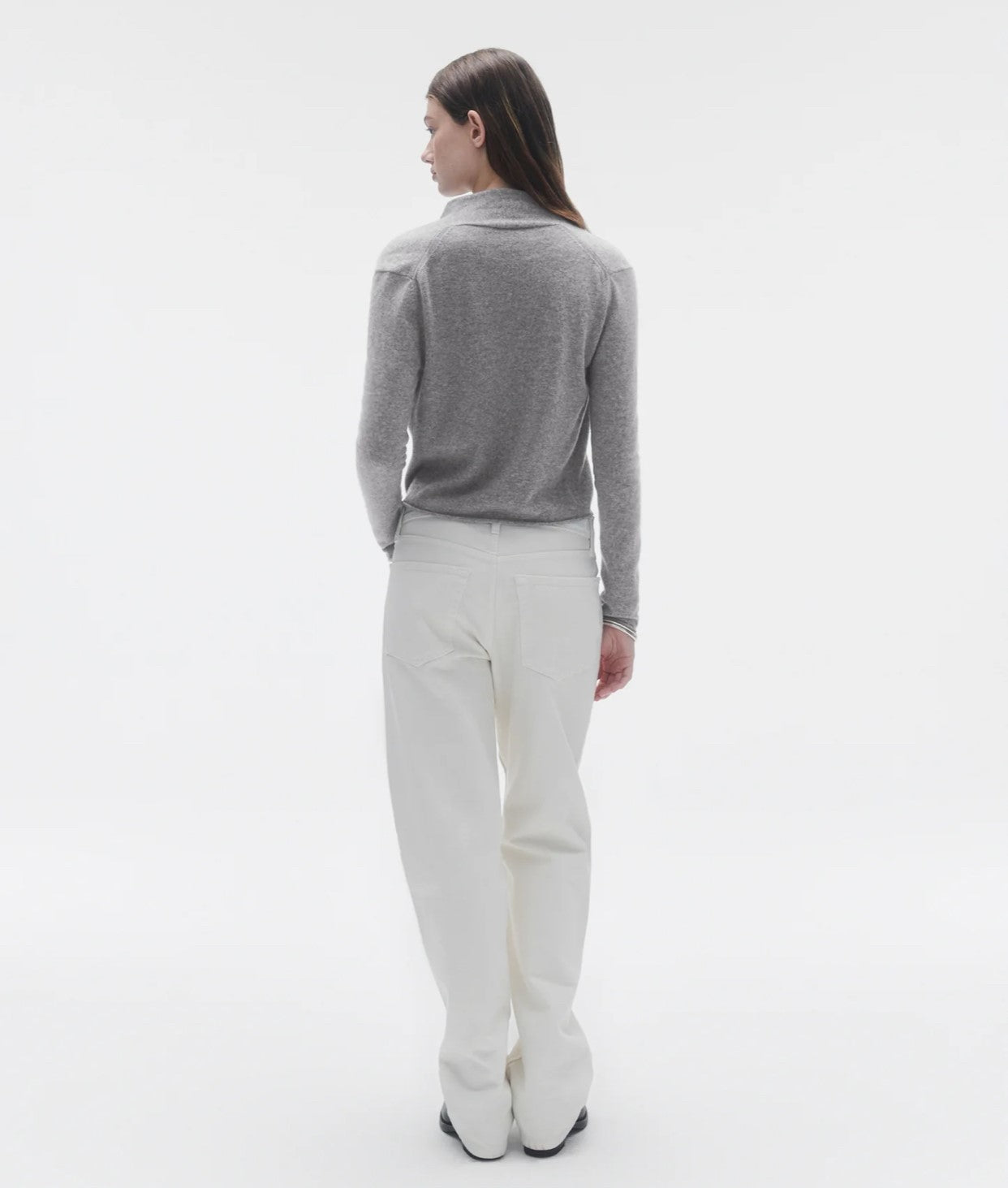 GUEST IN RESIDENCE STEALT CARDIGAN-HEATHER GREY