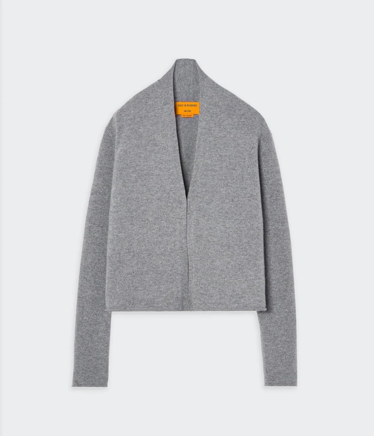GUEST IN RESIDENCE STEALT CARDIGAN-HEATHER GREY