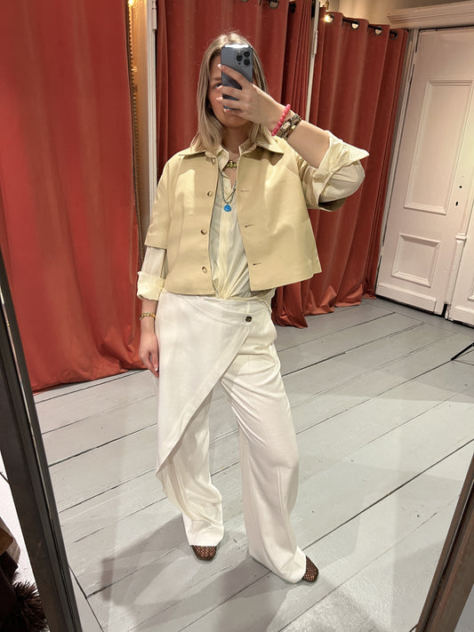 STUDIO AR EVELIENE JACKET - BUTTER
