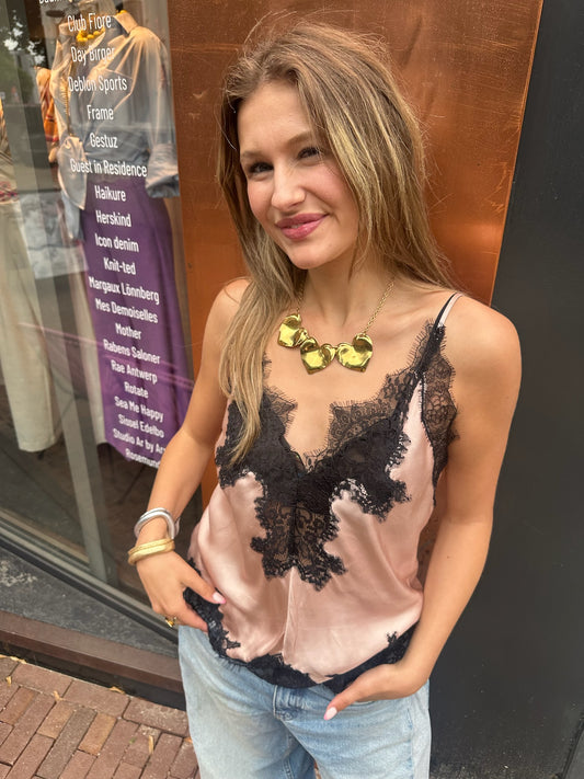 HERSKIND ZEW TOP - PINK