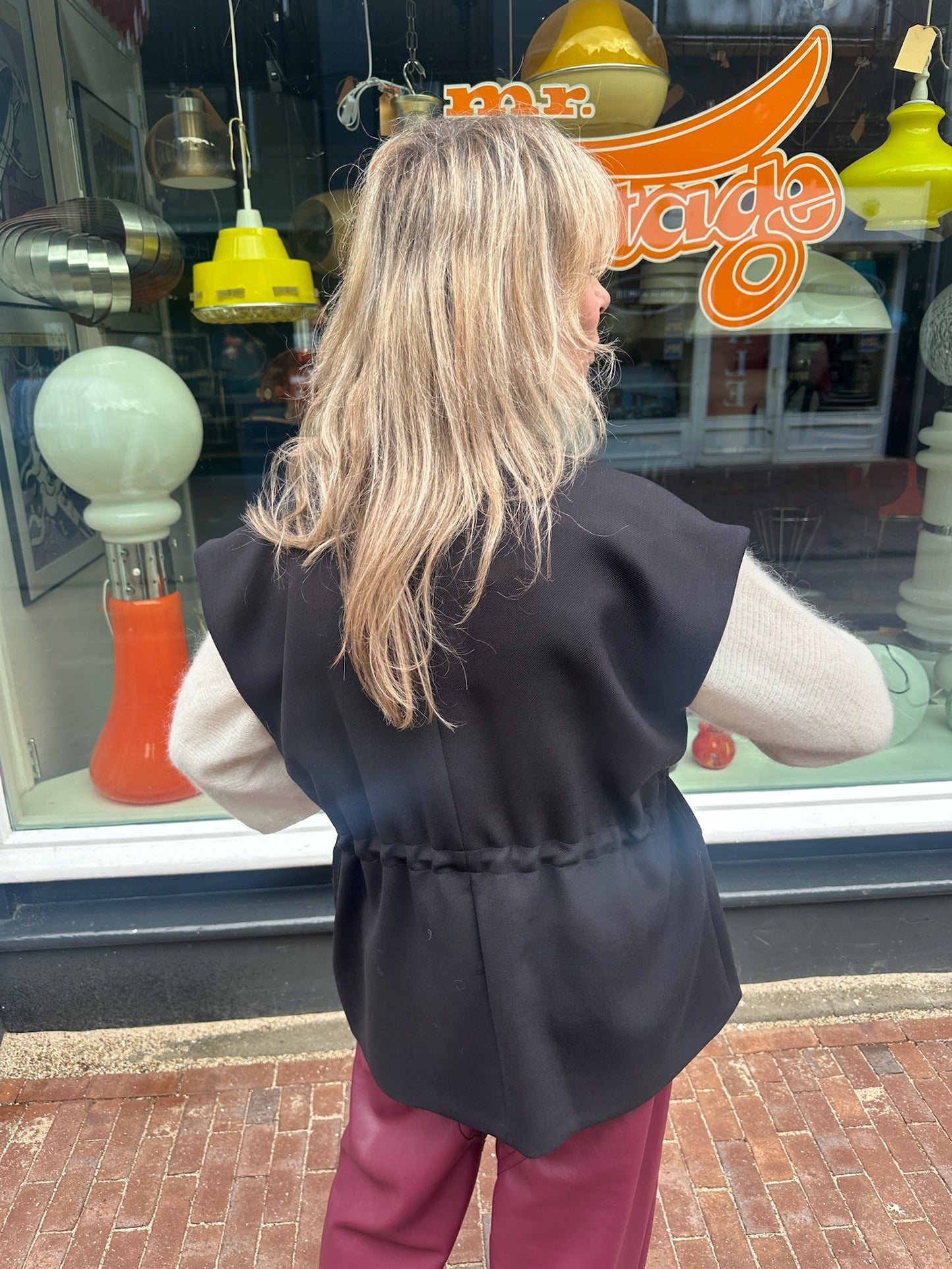 MARGAUX LÖNNBERG REED JACKET BLACK