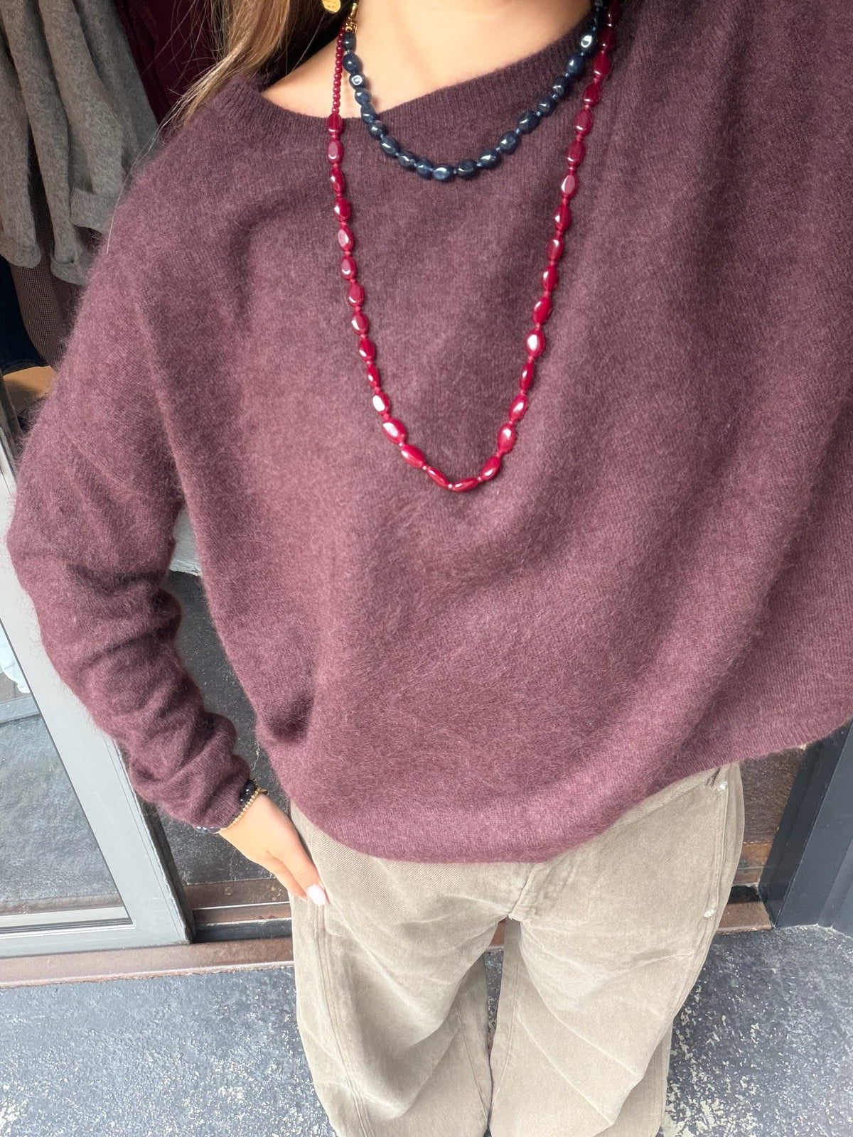 LES TRICOTS DE LEA MARCEL PULL MOCHA