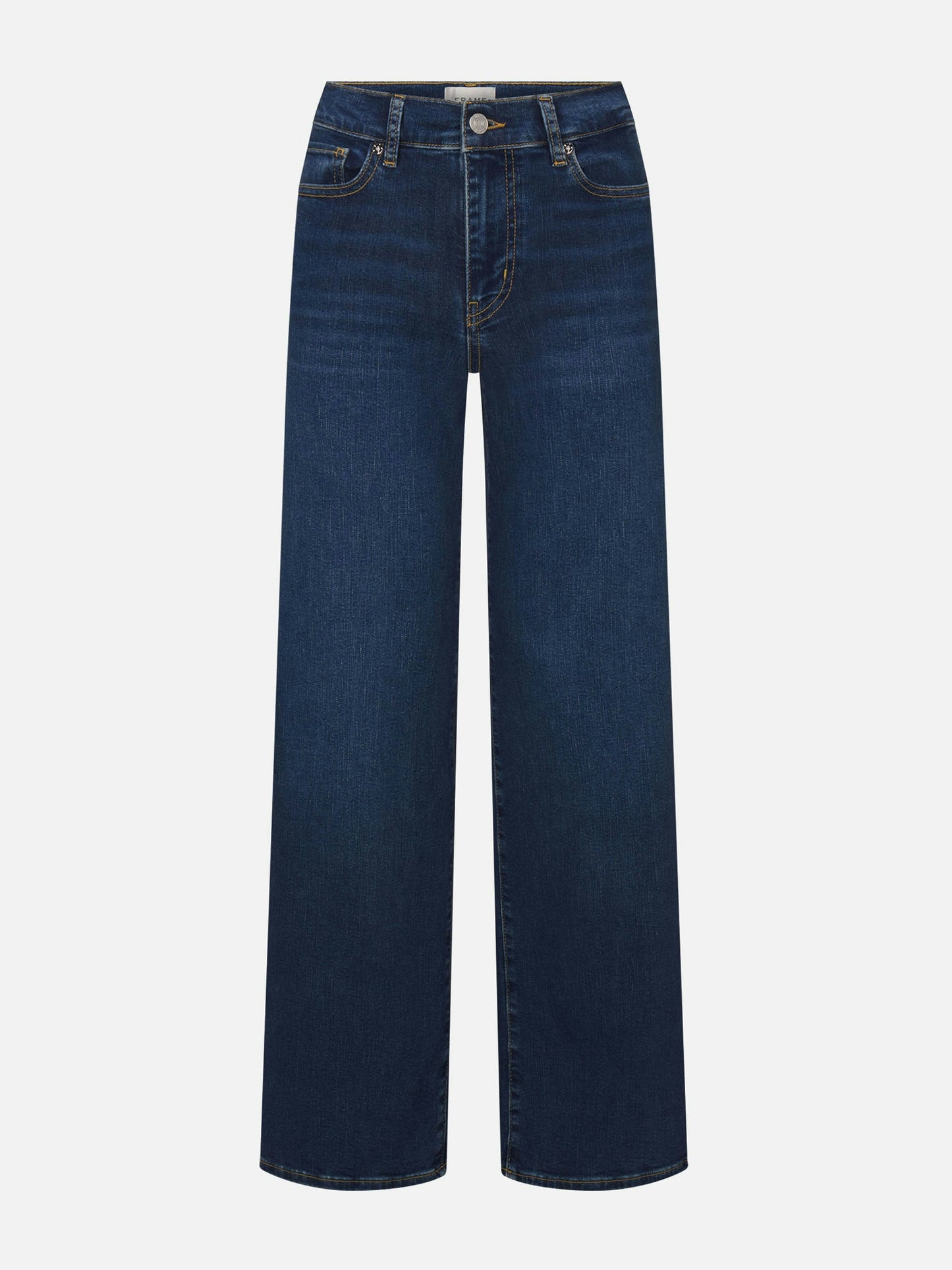 FRAME LE SLIM PALAZZO JEANS - DARK DENIM