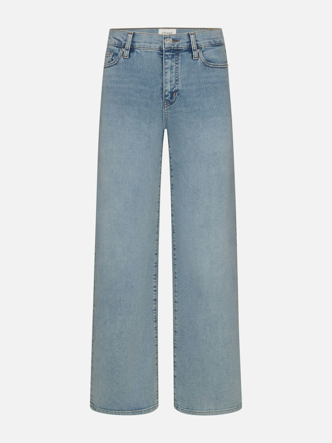 FRAME LE SLIM PALAZZO JEANS - LIGHT DENIM