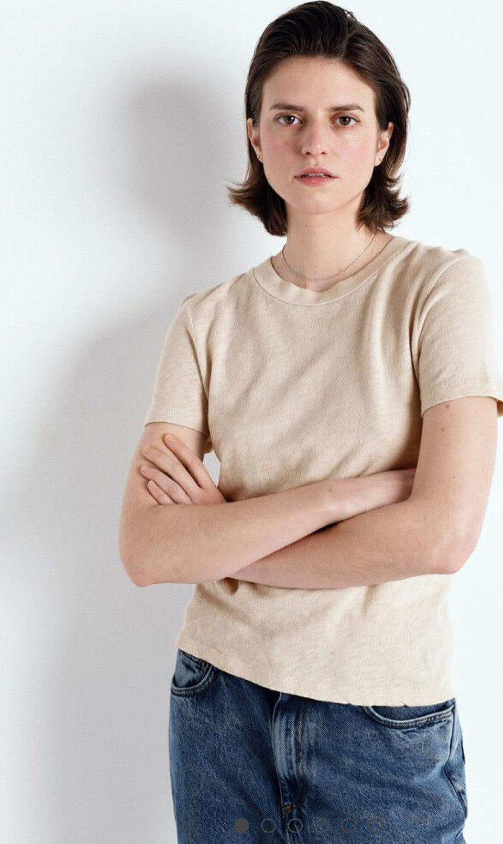 AMERICAN VINTAGE SONOMA T-SHIRT - GRIS CHINE