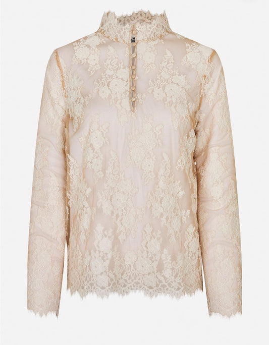 BAUM UND PFERDGARTEN MEELAH TOP - FRAPPE BEIGE