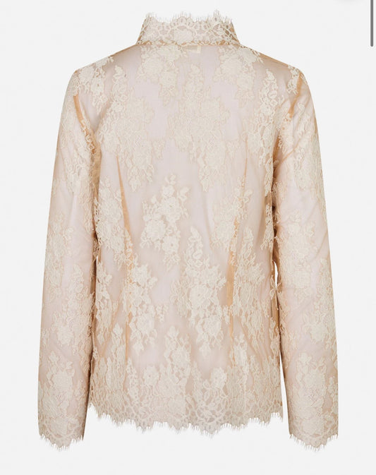 BAUM UND PFERDGARTEN MEELAH TOP - FRAPPE BEIGE