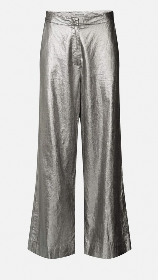 RABENS SALONER INJA BROEK - ANTIQUE SILVER