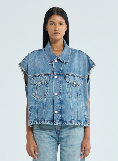 HAIKURE GAIL JACKET MEDITERRANEAN BLUE