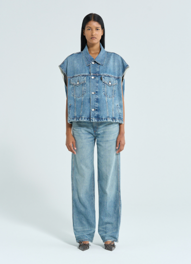 HAIKURE GAIL JACKET MEDITERRANEAN BLUE