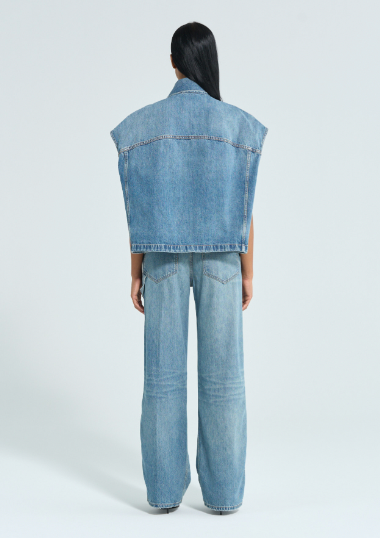 HAIKURE GAIL JACKET MEDITERRANEAN BLUE