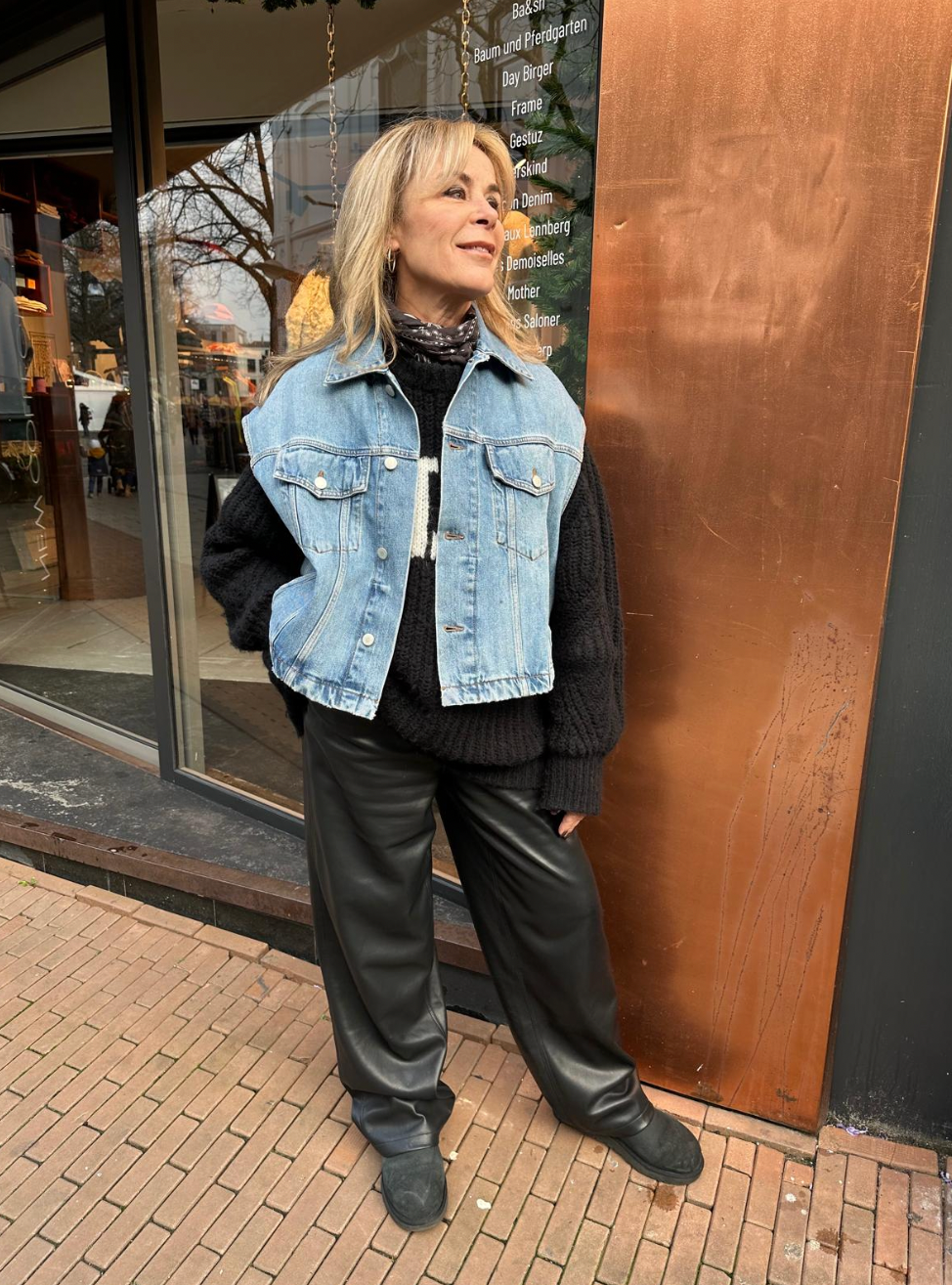 HAIKURE GAIL JACKET MEDITERRANEAN BLUE