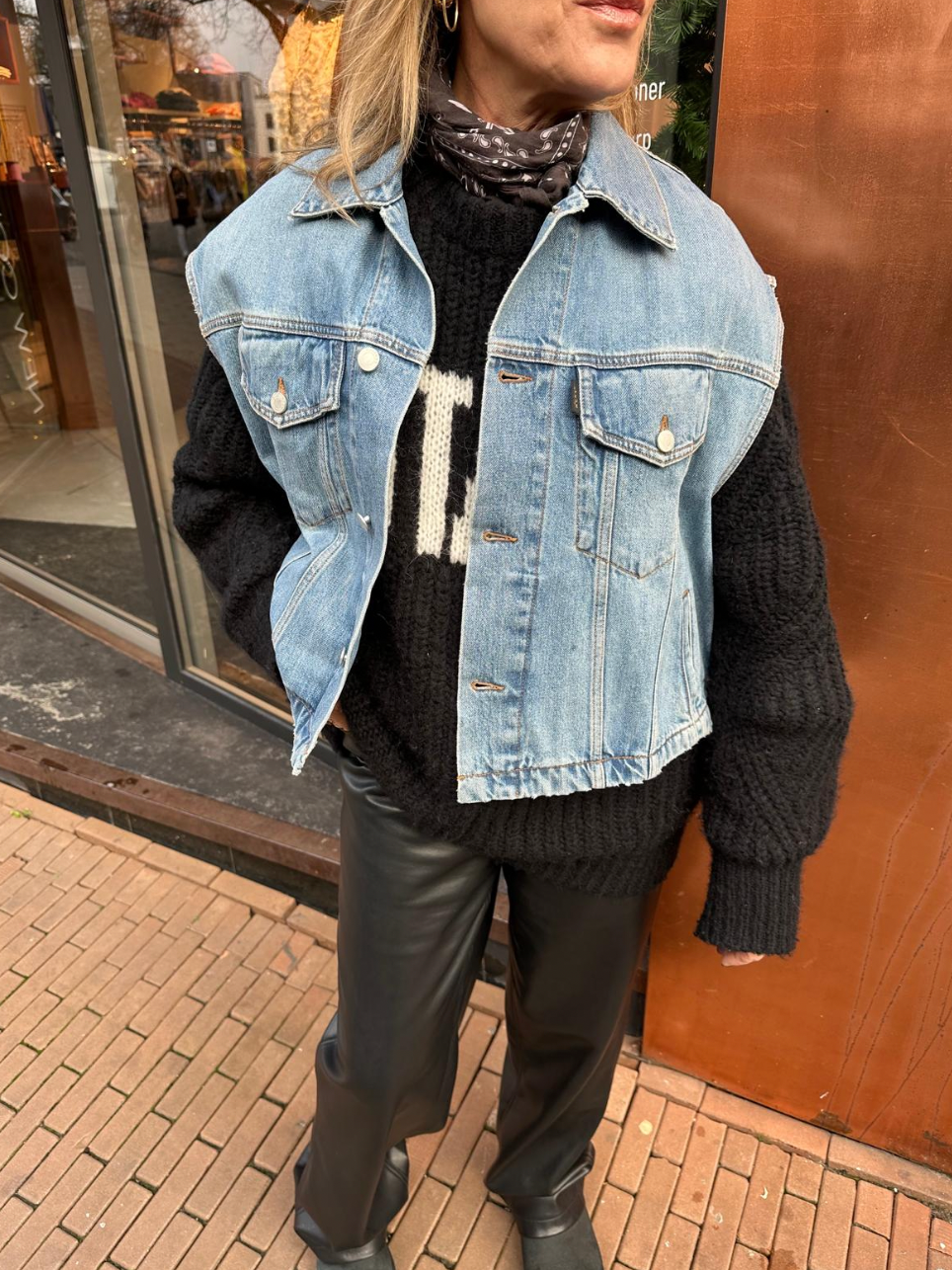 HAIKURE GAIL JACKET MEDITERRANEAN BLUE