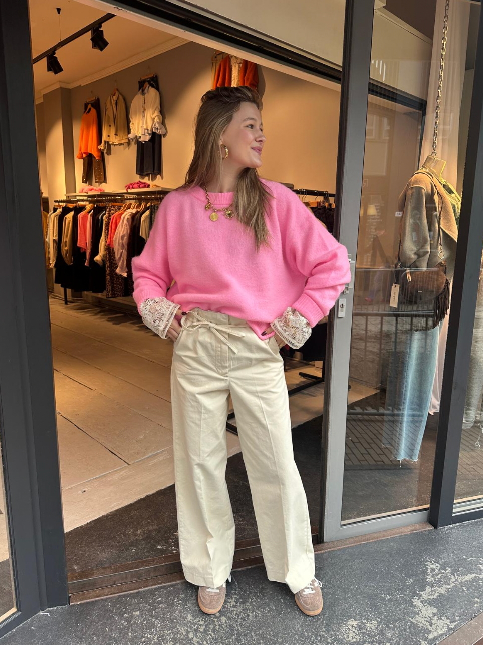 DAY BIRGER ET MIKKELSEN JADE MODERN CANVAS BROEK