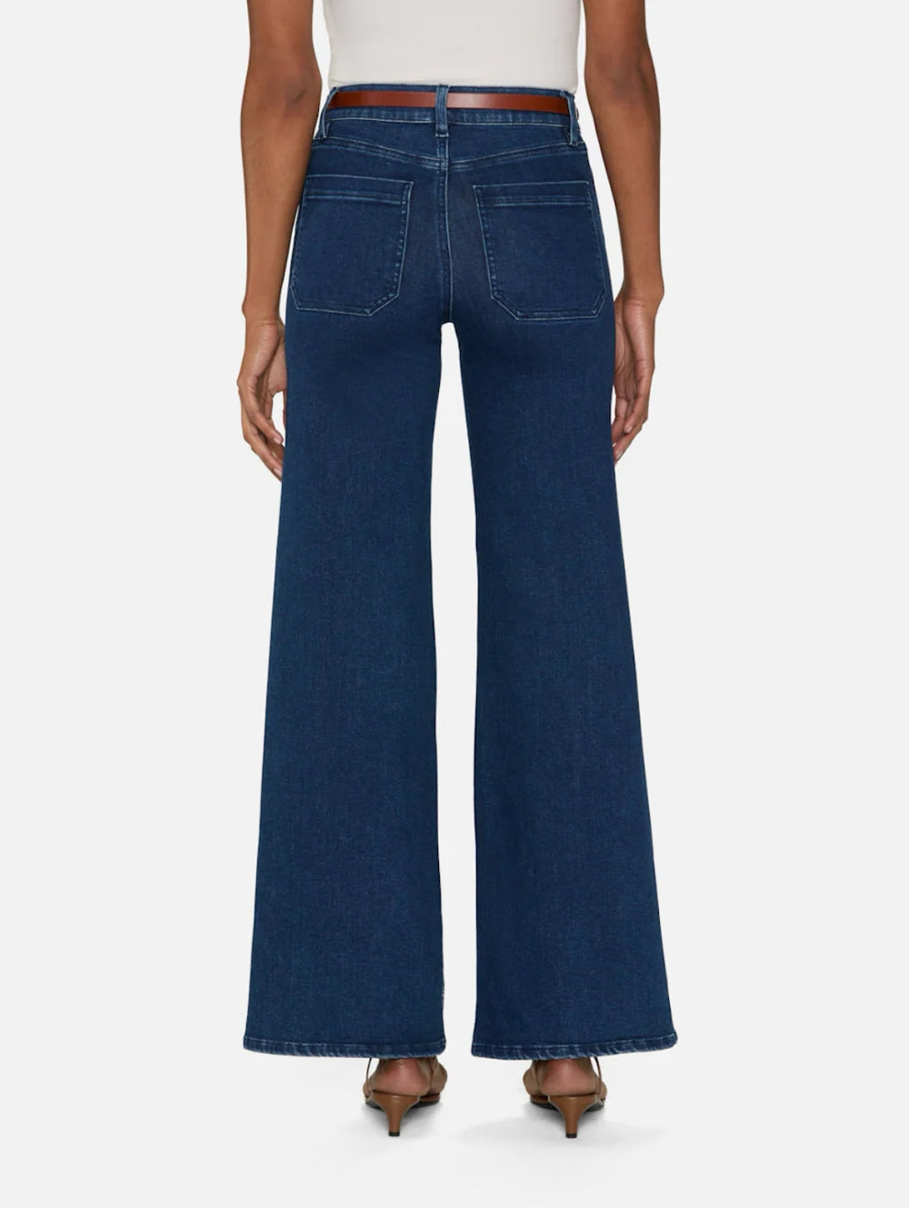 FRAME LE SLIM PALAZZO - MODERNIST ROCK POCKET DENIM