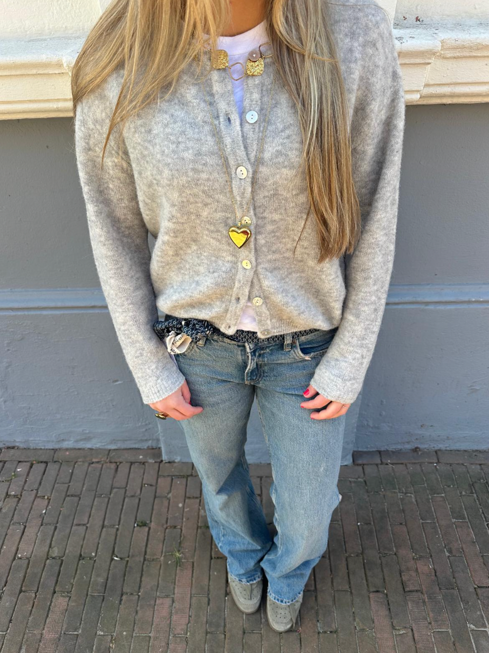AMERICAN VINTAGE VITOW VEST - GRIJS