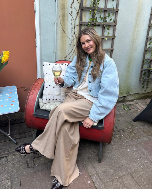 SEA ME HAPPY SUPER WOODY PANTS SUMMER LUSH - SAND