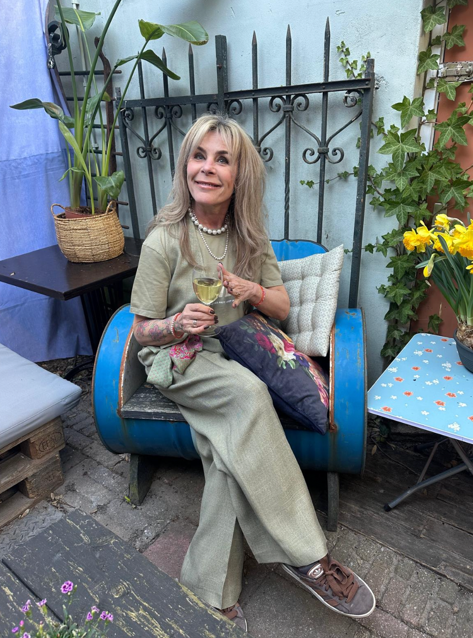 MARGAUX LÖNNBERG HADLEY PANTALON ARMY
