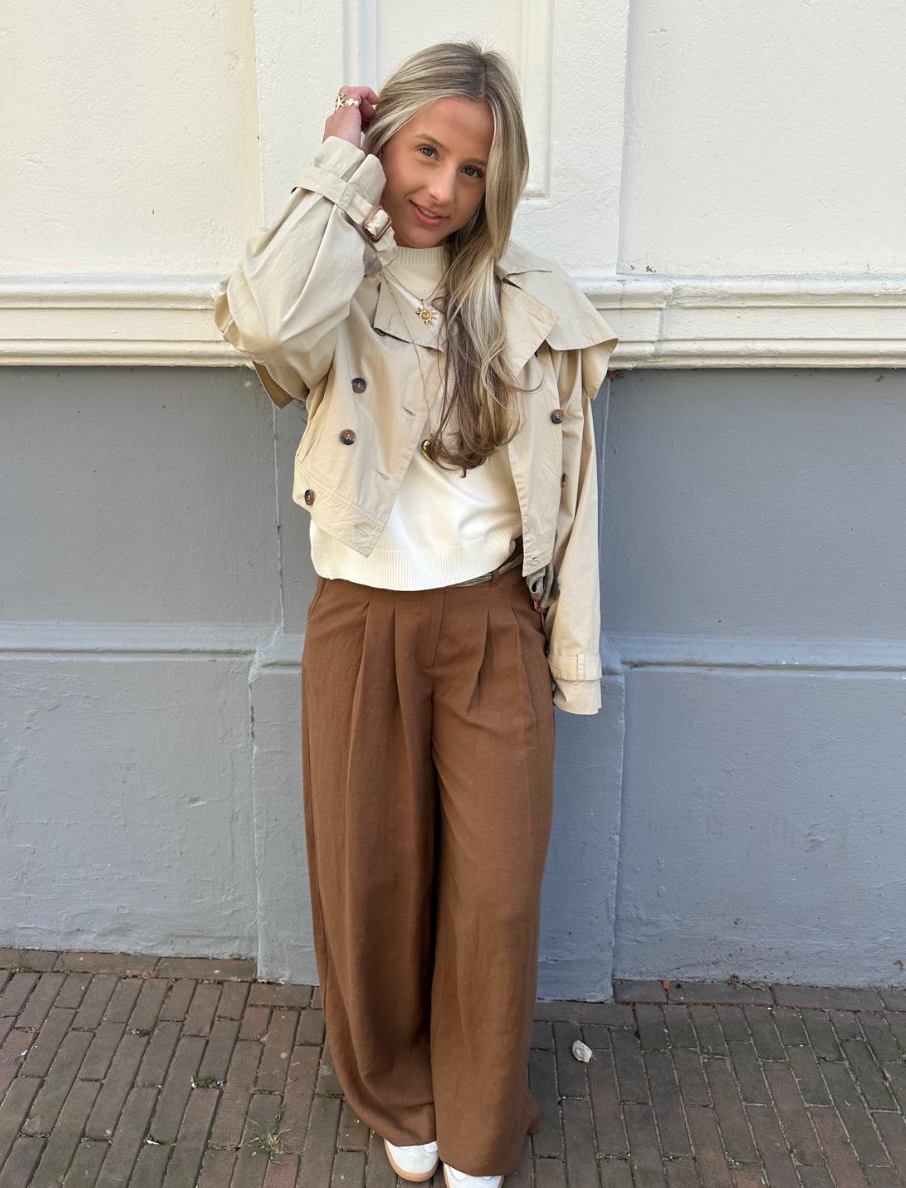 HERSKIND LOTUS PANTS TOFFEE