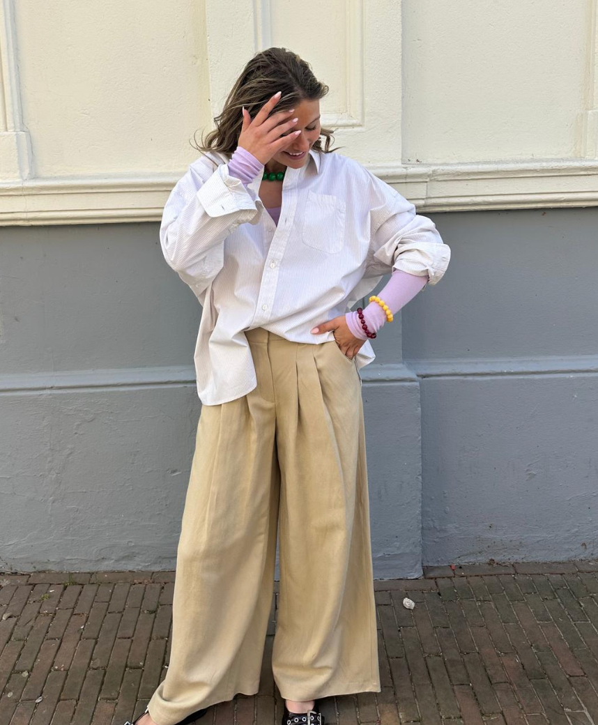 HERSKIND LOTUS PANTS BEIGE