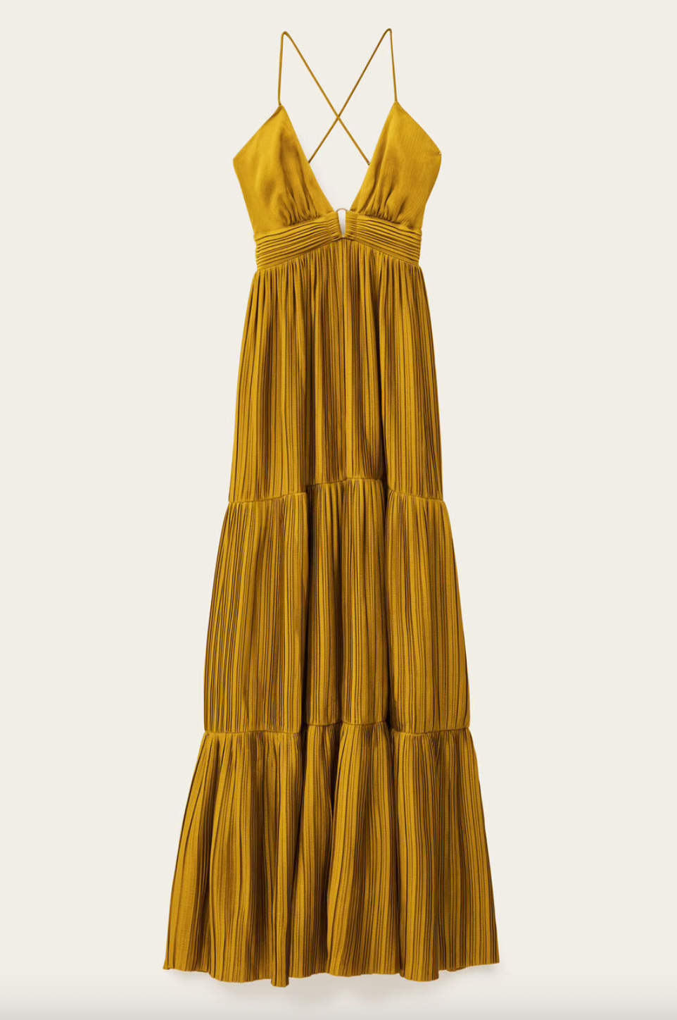 BA&SH DRESS WASTA BRUIN