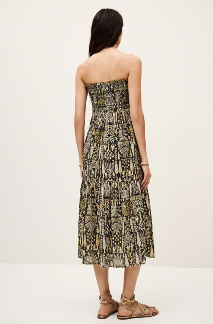 BA&SH DRESS PIALA GROEN