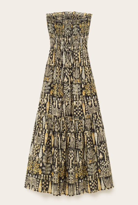 BA&SH DRESS PIALA GROEN