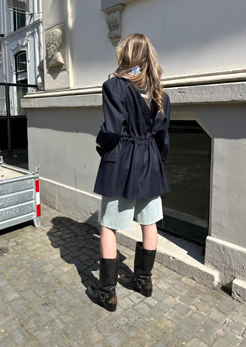 GESTUZ GZASHER SHORTS MID ACID WASH