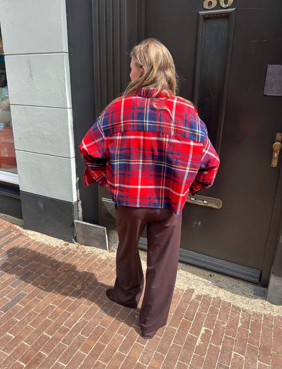 RAE ANTWERP NIKKI BLOUSE - FLANNEL