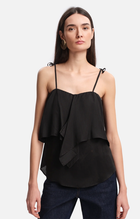 MARGAUX LÖNNBERG EFFY TOP BLACK