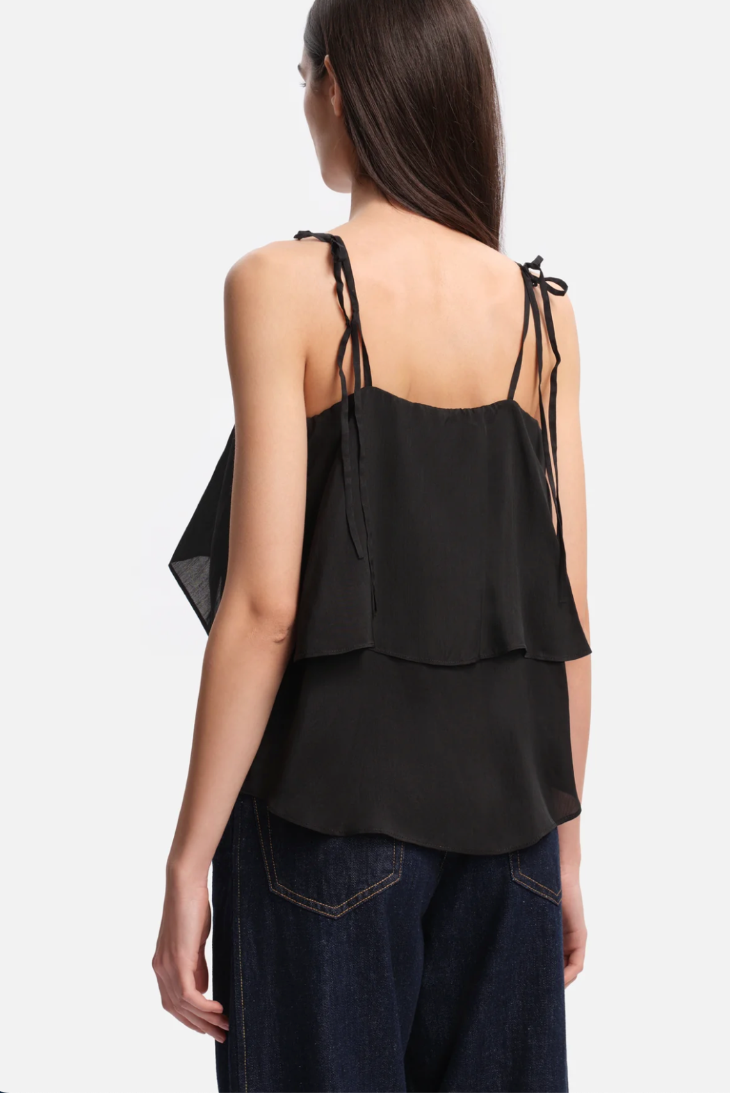 MARGAUX LÖNNBERG EFFY TOP BLACK