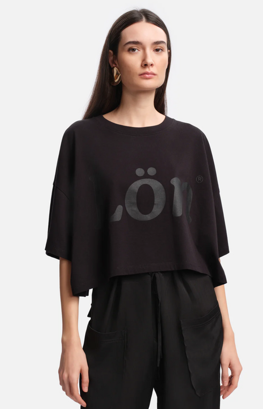 MARGAUX LONNBERG T-SHIRT JOY BLACK