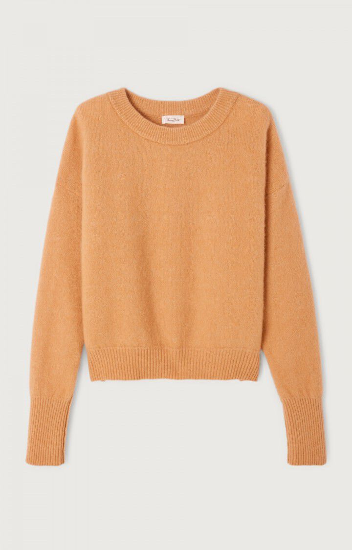 AMERICAN VINTAGE VITOW SWEATER HAZELNUT MELANGE