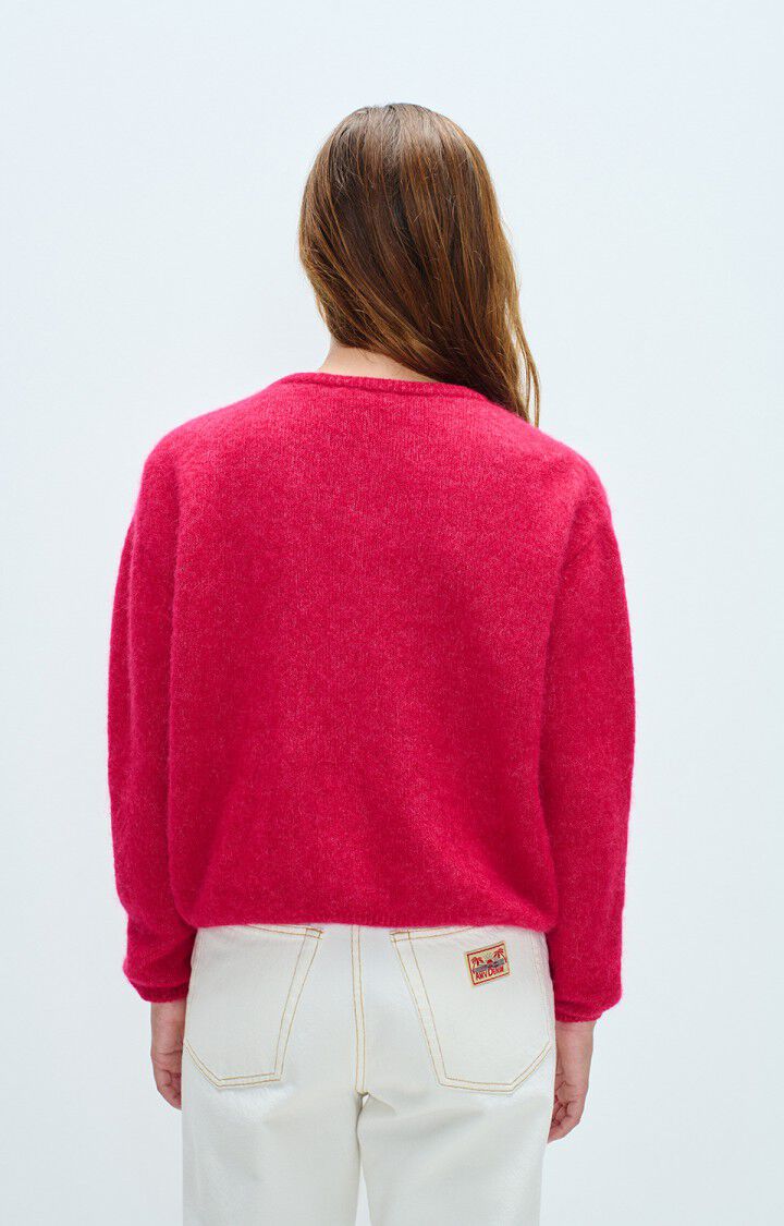 AMERICAN VINTAGE VITOW CARDIGAN MAGENTA
