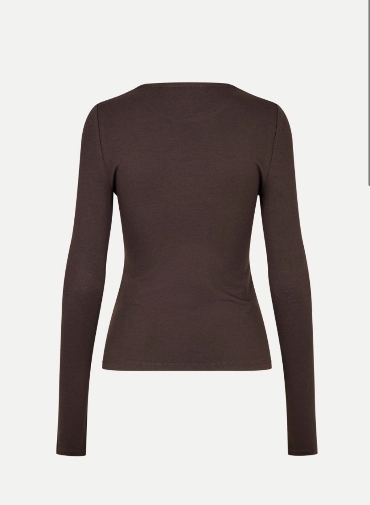 ROTATE T-SHIRT LONGSLEEVE BROWN