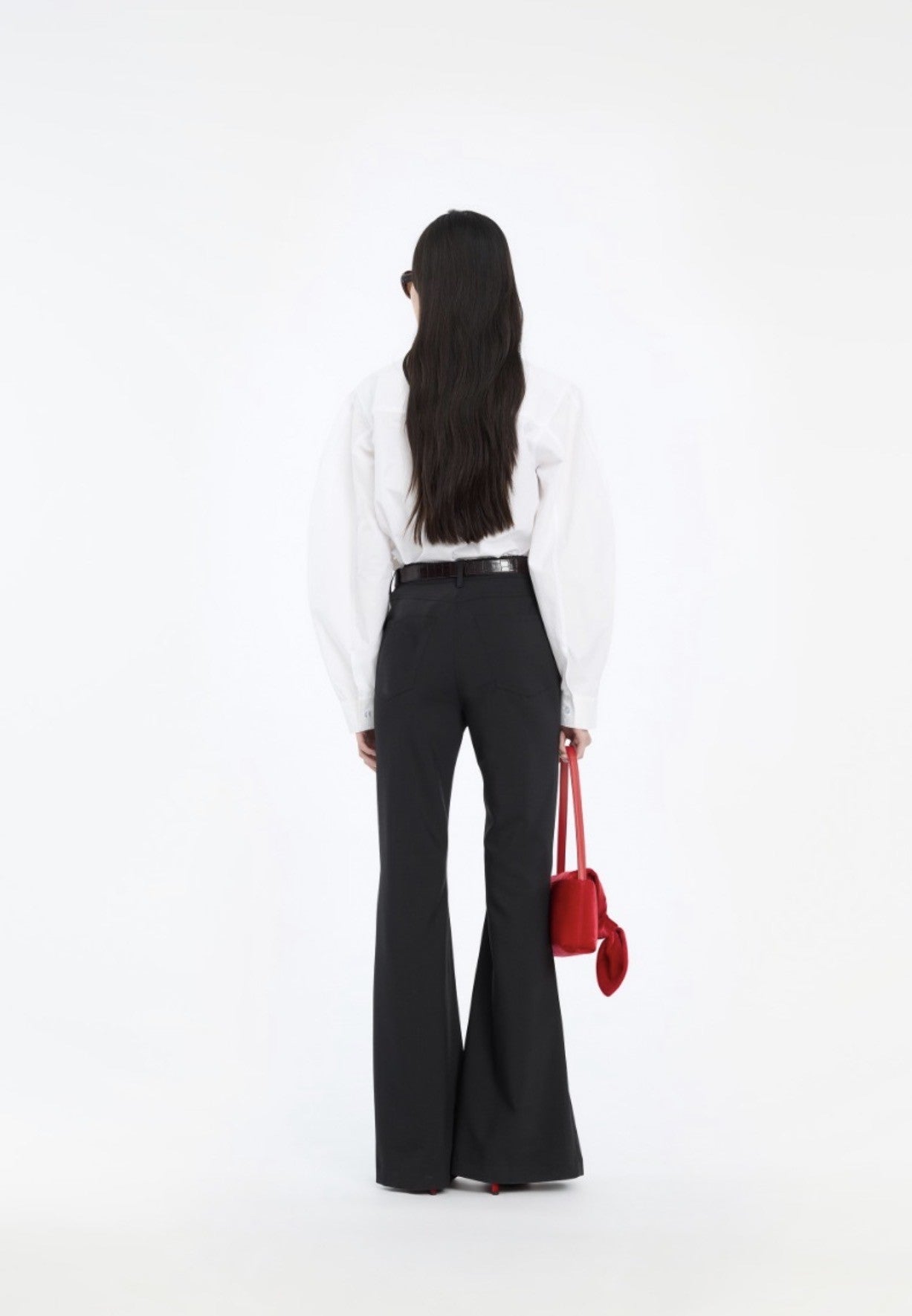 ROTATE OVERZIZED SHIRT - BRIGHT WHITE